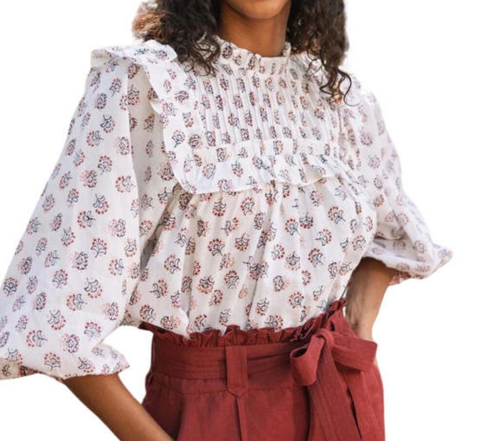 Cleobella Vanna Belize Blossom Blouse Women’s XS